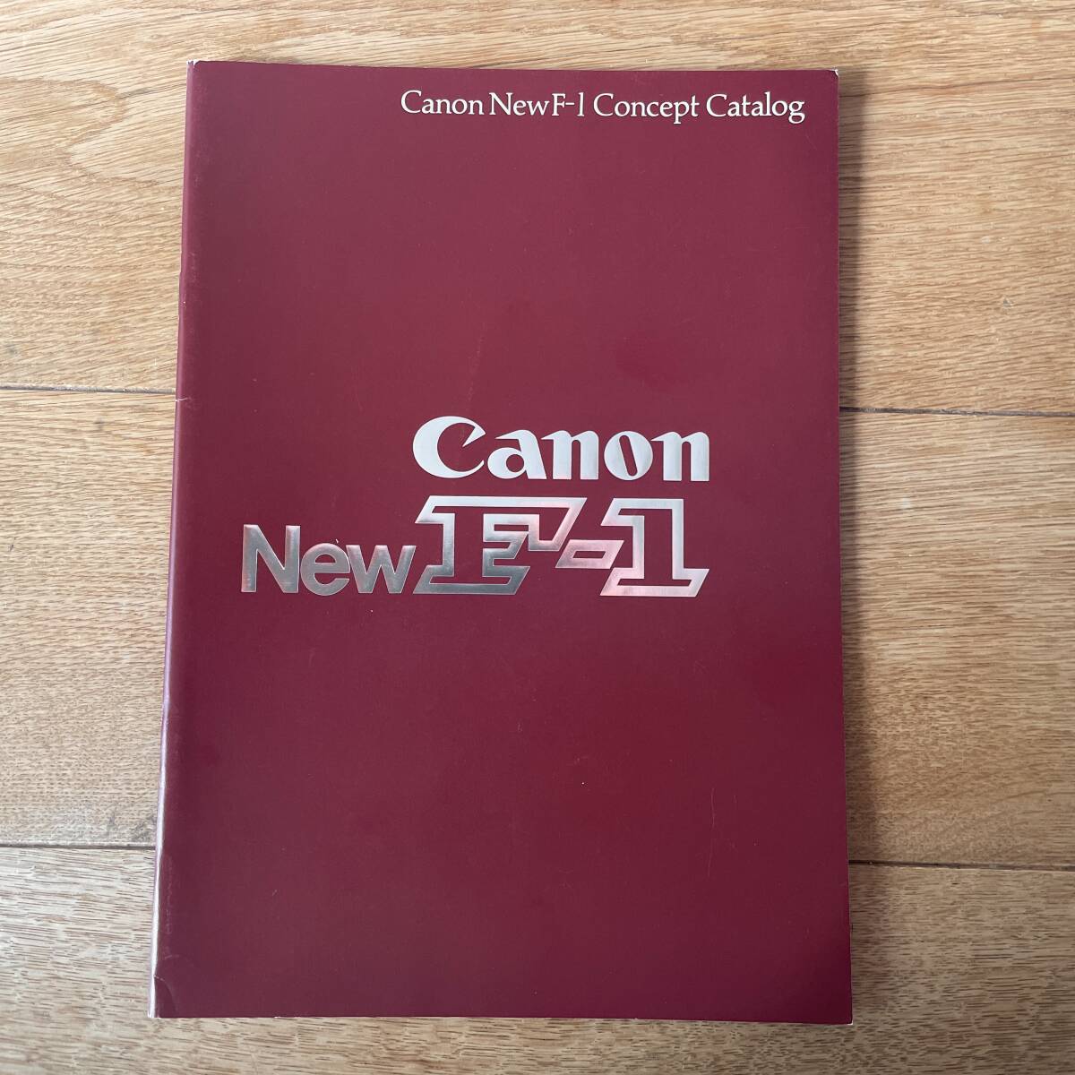  Canon New F-1 catalog CANON