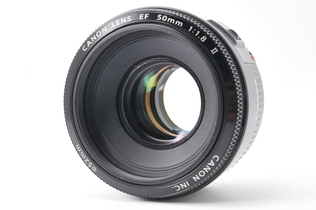 Canon EF 50mm F1.8 Ⅱ 単焦点レンズ 大人気 キヤノン レンズプロテクター 神レンズ