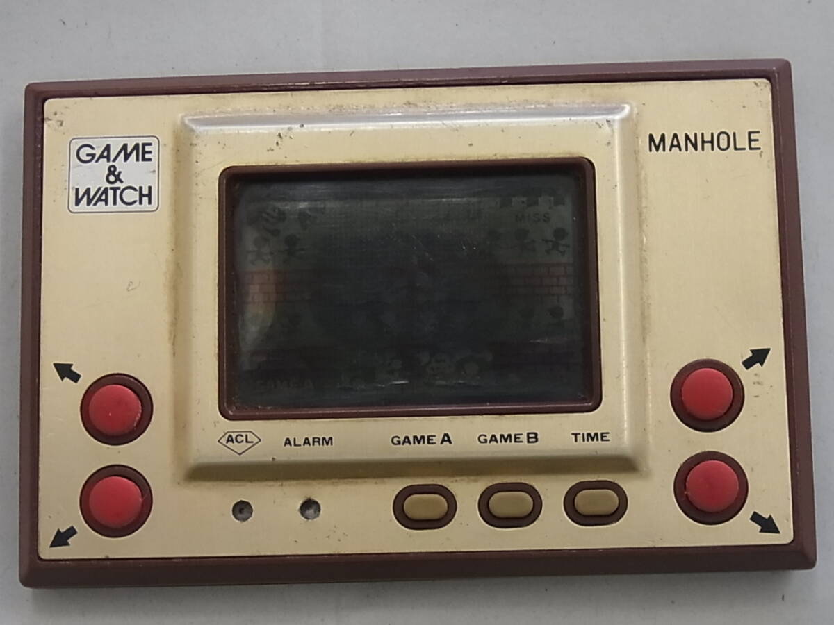 160319K74-0512K# nintendo Nintendo# Game & Watch 3 point OCTOPUS|LION|MANHOLE box attaching electrification has confirmed junk treatment | secondhand goods 