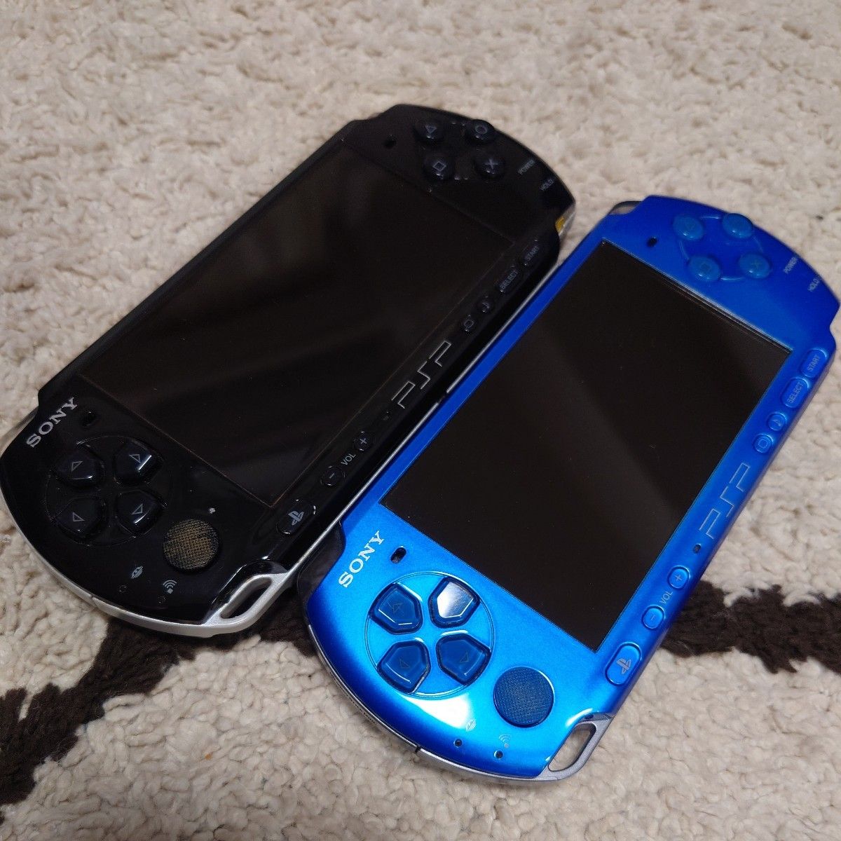 PSP 3000  ブラック ブルー ジャンク