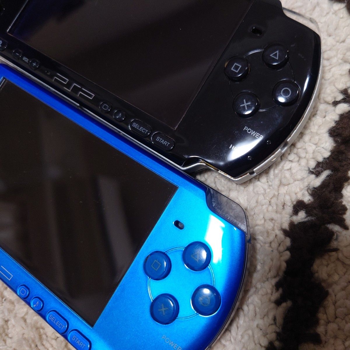 PSP 3000  ブラック ブルー ジャンク