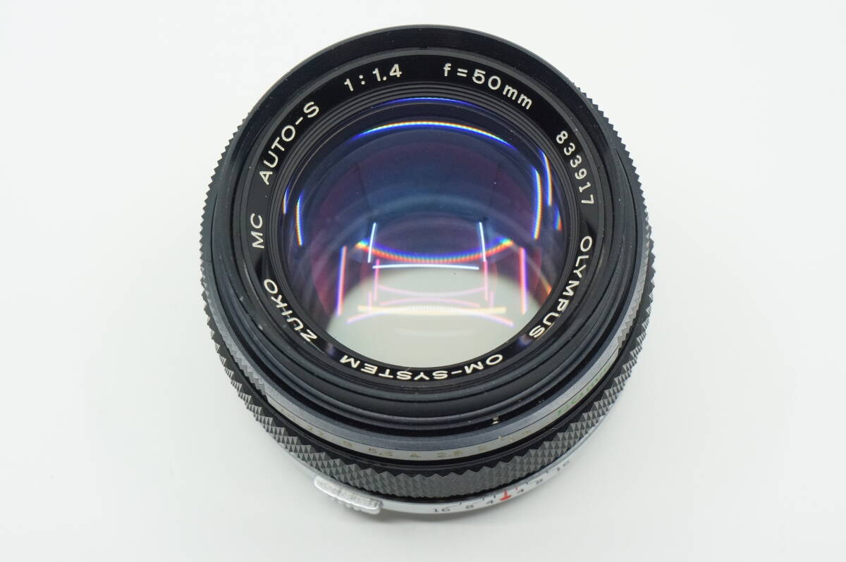 オリンパス OM ZUIKO MC AUTO-S 50mm F1.4 標準レンズ 単焦点の画像3