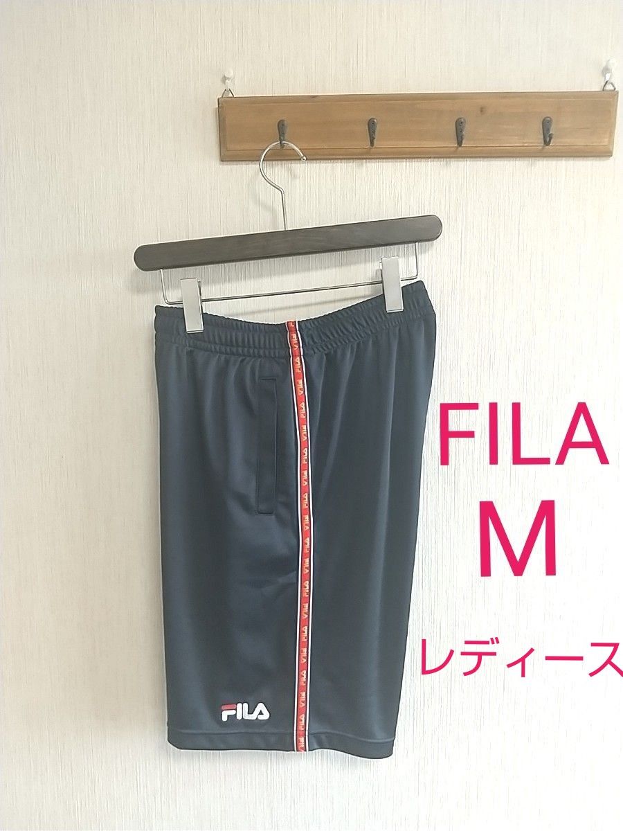 used FILA フィラ ハーフパンツ ショートパンツ M 紺 トレーニング  スポーツウエア ランニング