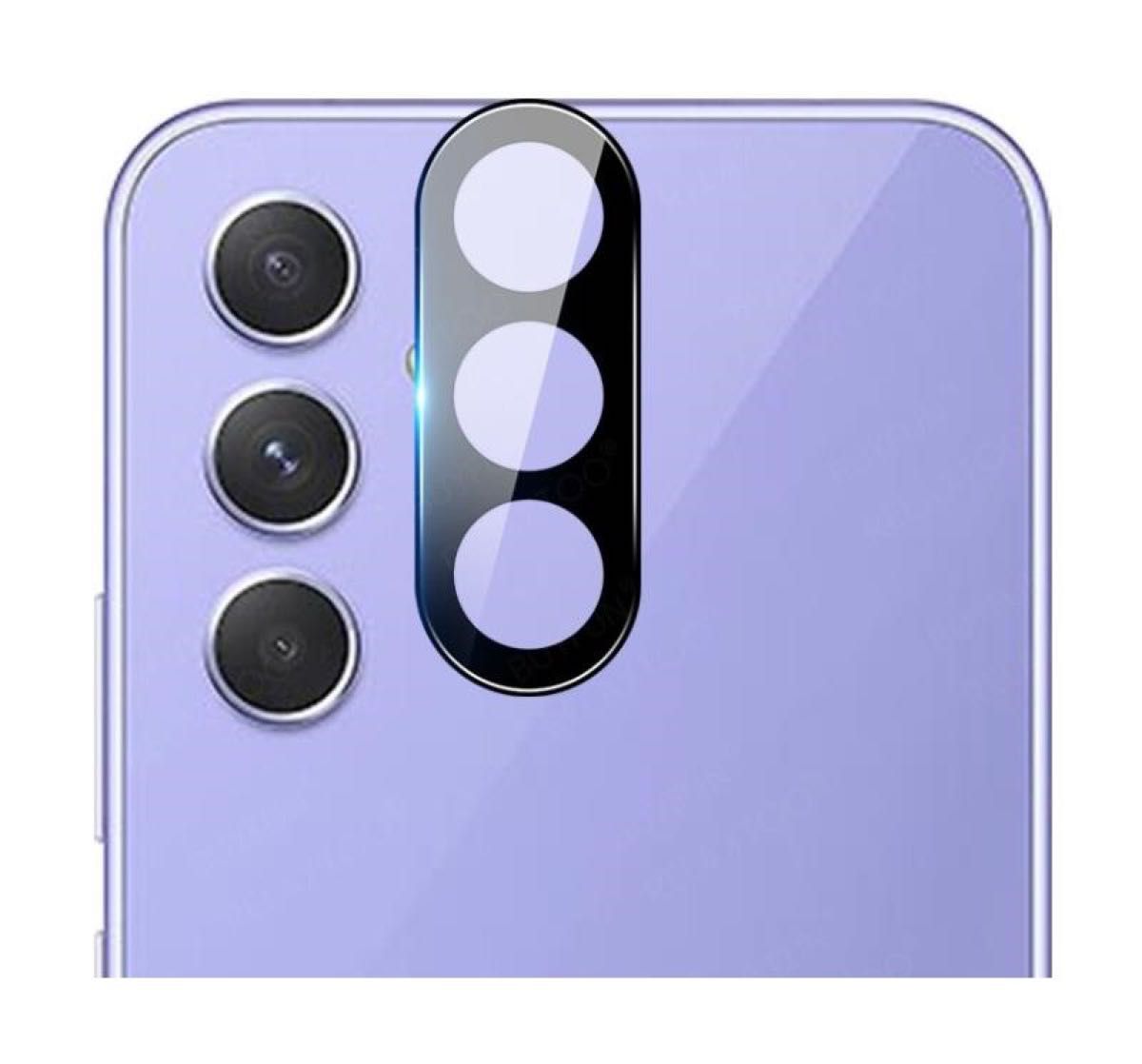 Galaxy A54 5G SC-53D SCG21 カメラレンズ ガラス 3D 保護 ギャラクシー a54 カメラ保護フィルム