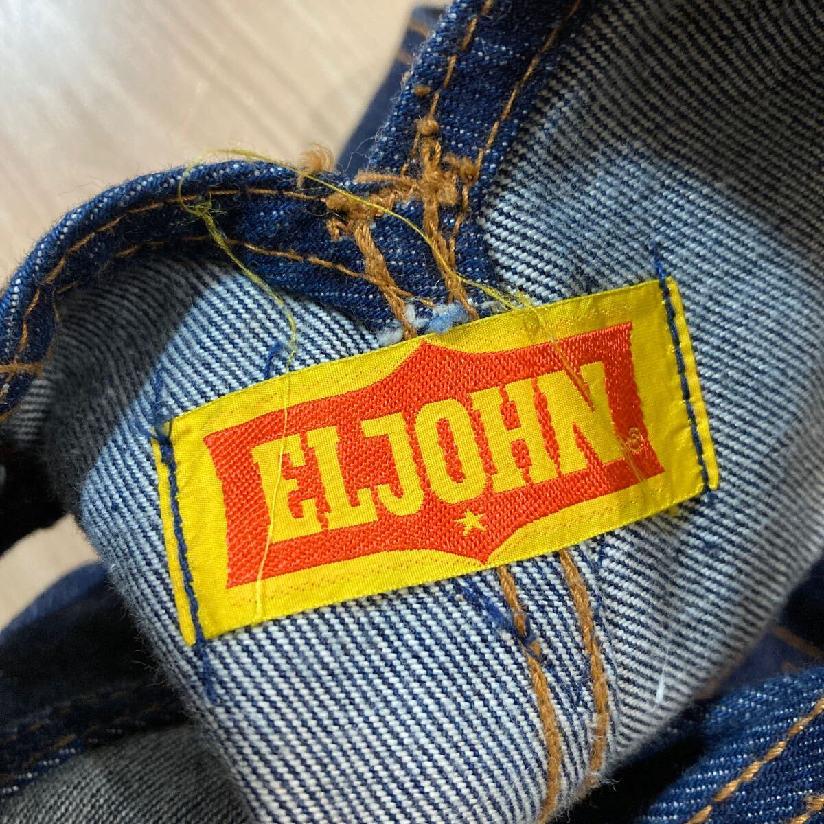 ELJOHN エルジョン オーバーオール サロペット デニム サイズ63_画像5