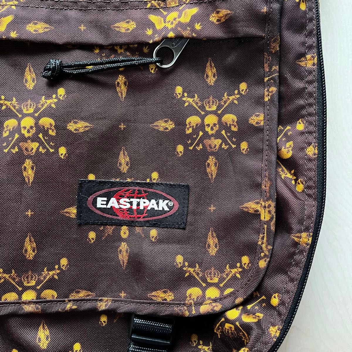 EASTPAK イーストパック Y2K スカル柄 ショルダーバッグ メッセンジャーバッグ ドクロ