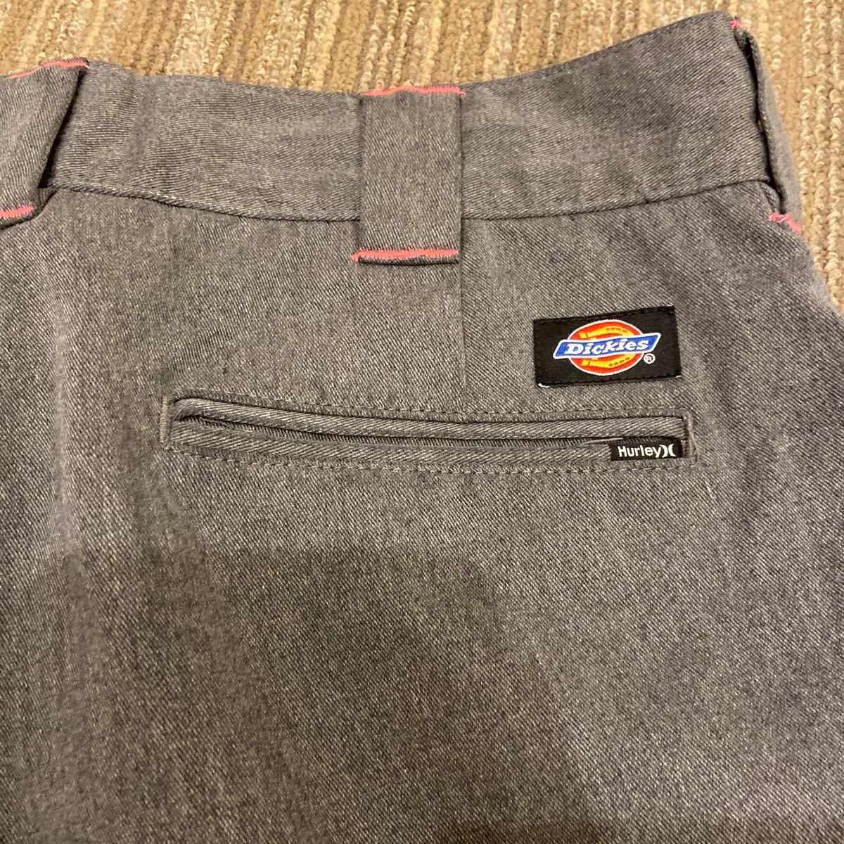 Dickies HURLEYコラボ　ハーフパンツ　ストリート　スケーターラッパー