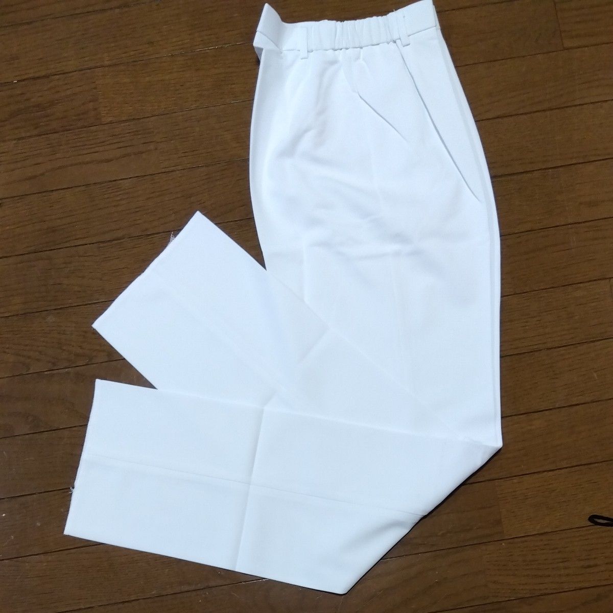 ⑥  白衣 パンツ　Ｍサイズ　ナガイレーベン（HO 1913）未使用