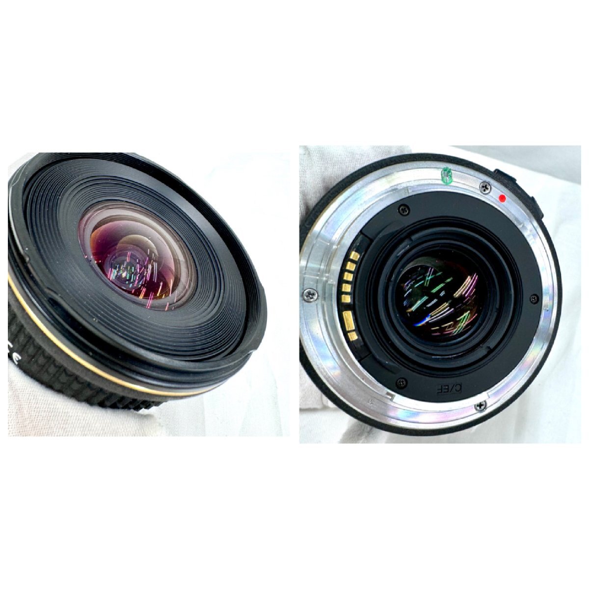 ★送料別★レンズ4点セット FUJINON 1:1.8/55 トキナー Tokina AT-X PRO Canon EFS 18-55mm・EF 75-300mm (中古品/動作確認不可) ED0098の画像6