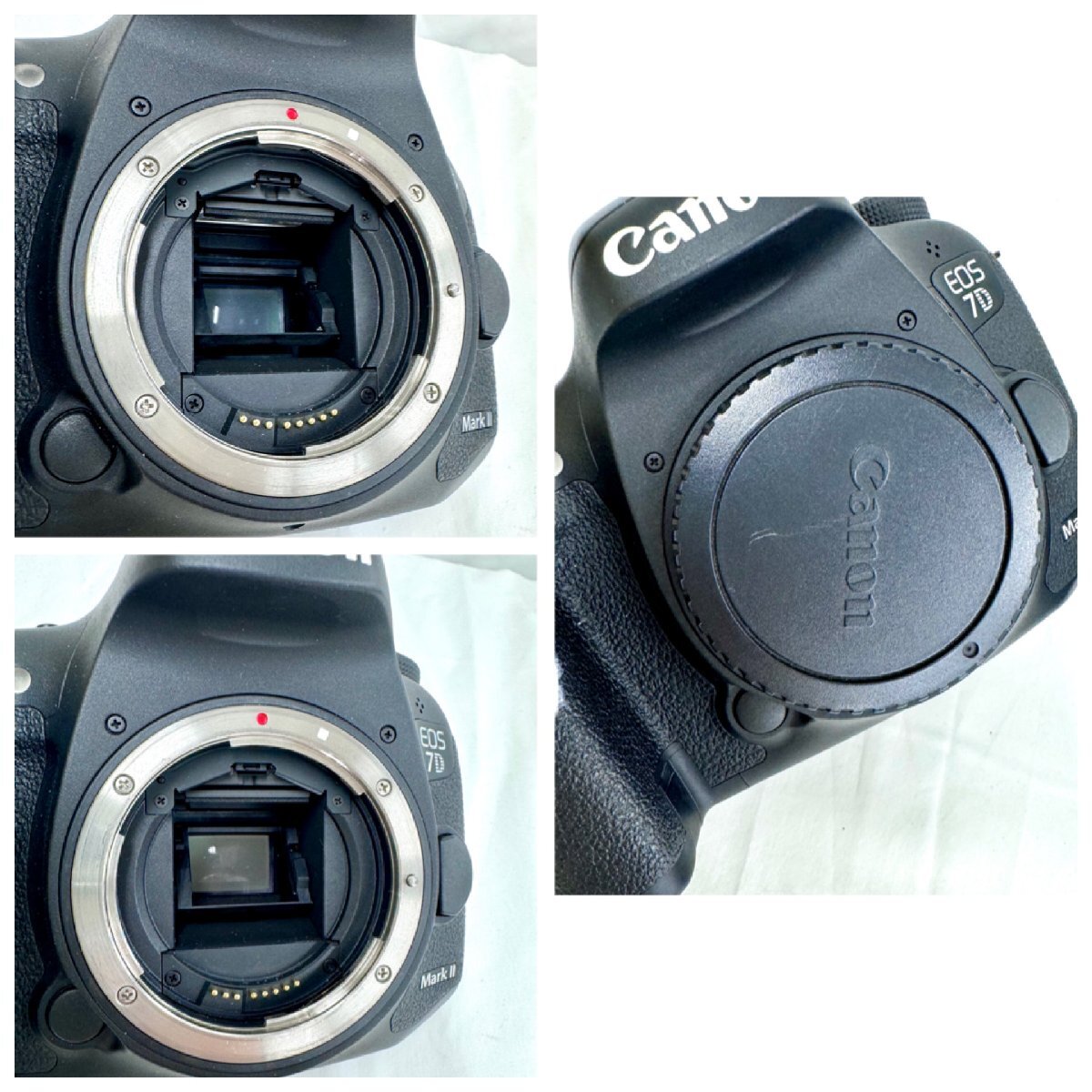 ★送料別★ Canon EOS 7D Mark II ボディ キヤノン イオス デジタルカメラ (中古品/電源確認済み) ED0104の画像3