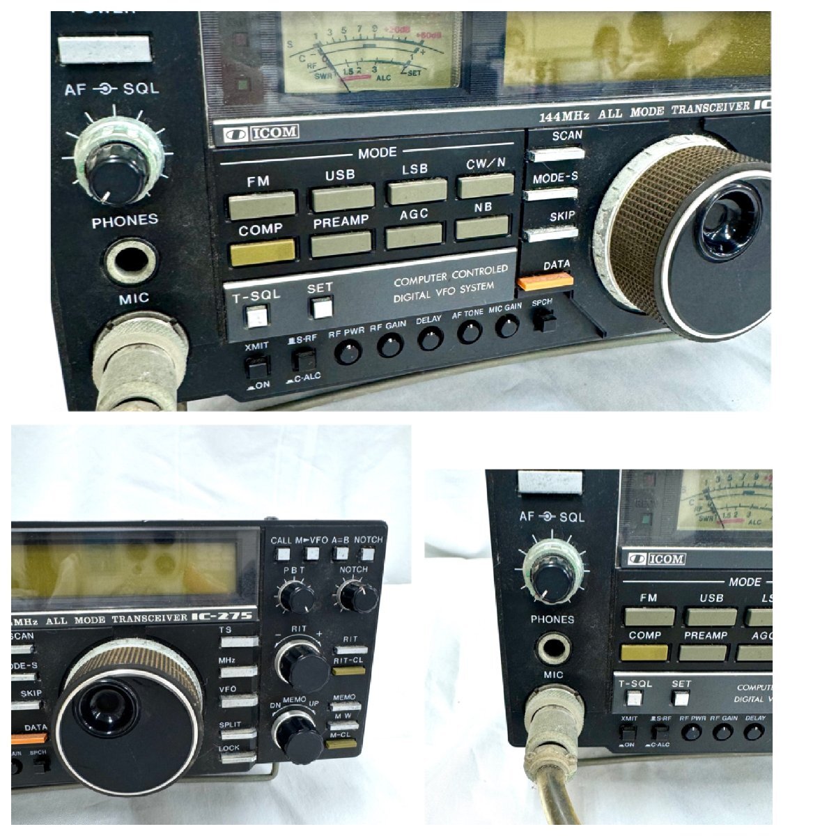 ★送料別★ICOM IC-275 144MHz アイコム オールモード トランシーバー (中古品/動作確認不可) ED0101の画像2