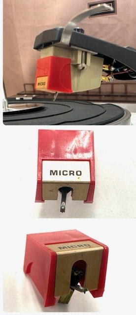 【中古品】(※動作未確認)マイクロ　MICRO　レコードプレーヤー　ターンテーブル　MR-211【送料別】FD1068_画像6