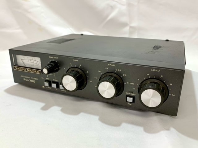 【中古品/動作未確認】YAESU MUSEN 無線機 ANTENNA TUNER FC-700【送料別】TD0579_画像1