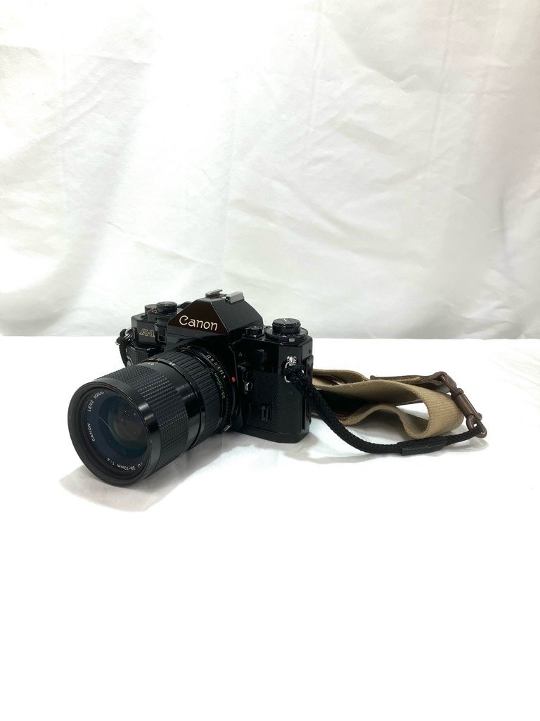 【中古品】(※動作未確認)　キヤノン　フィルムカメラ　Canon A-1 ＋ カメラレンズ　CANON ZOOM LENS FD 35-70mm 1:4【送料別】HD0089_画像1