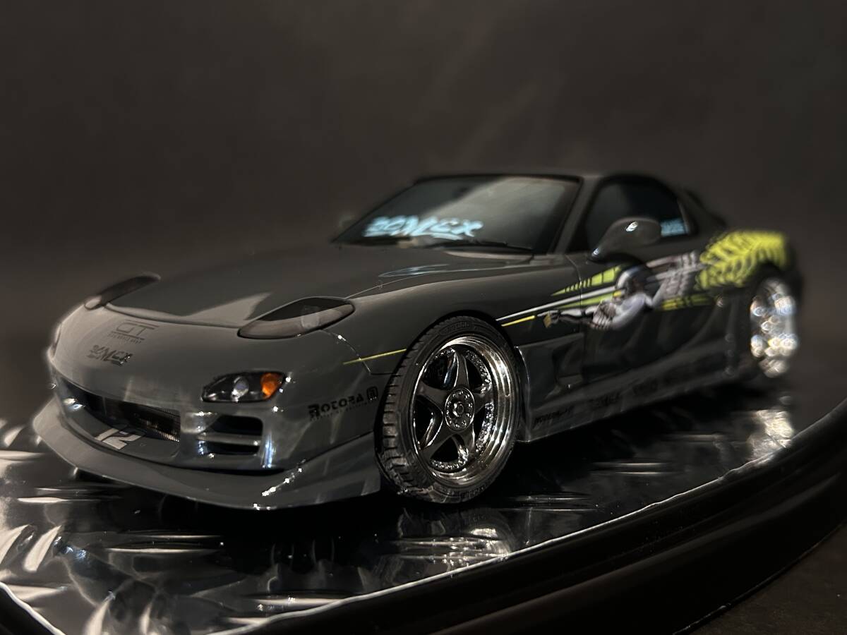 1/24 アオシマ　FD3S RX-7 '99　プラモデル　完成品_画像1