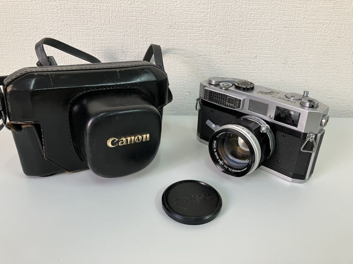 Canon キャノン フィルムカメラ Model 7 レンジファインダーカメラ 当時物 現状品_画像1