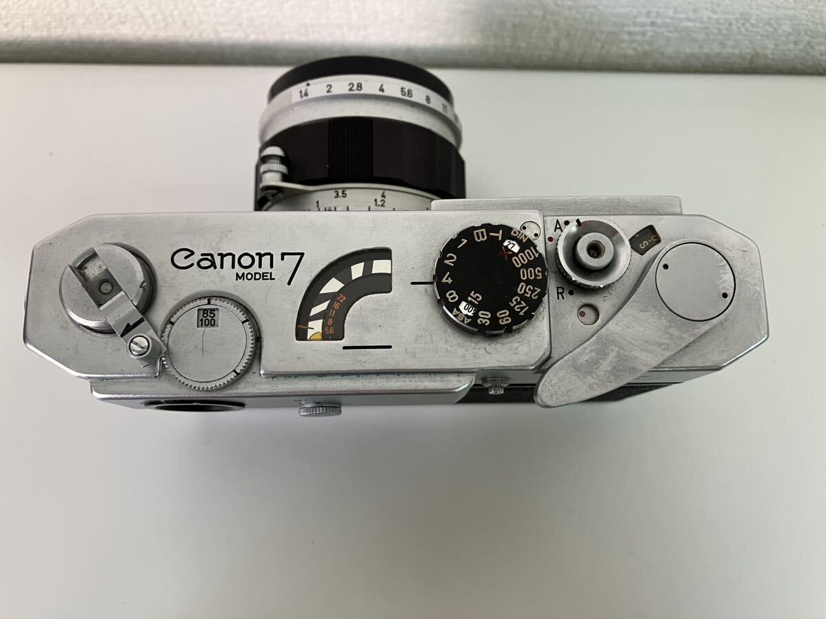 Canon キャノン フィルムカメラ Model 7 レンジファインダーカメラ 当時物 現状品_画像6