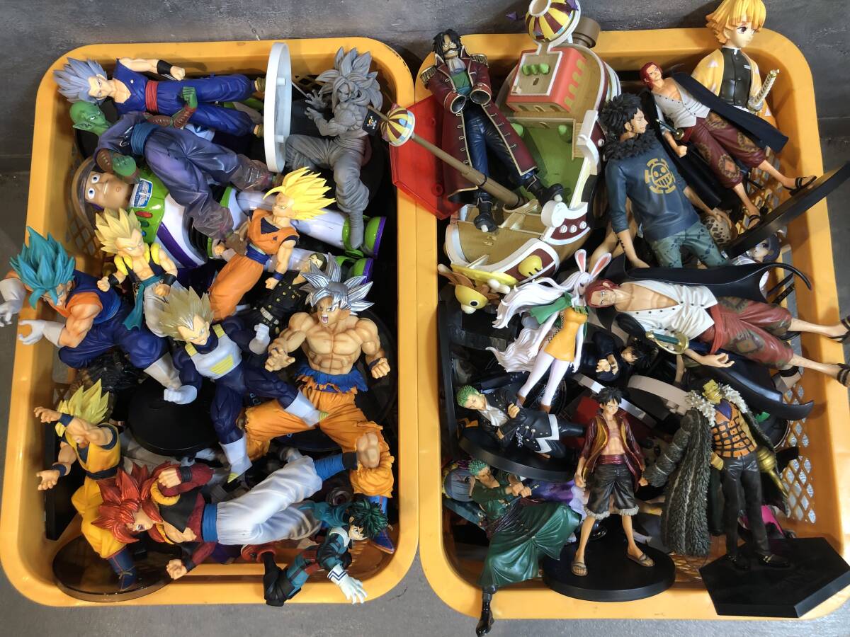 ジャンクフィギュア大量まとめセット/ ワンピースドラゴンボール ジャンクフィギュア大量まとめセット/ ワンピースドラゴンボール