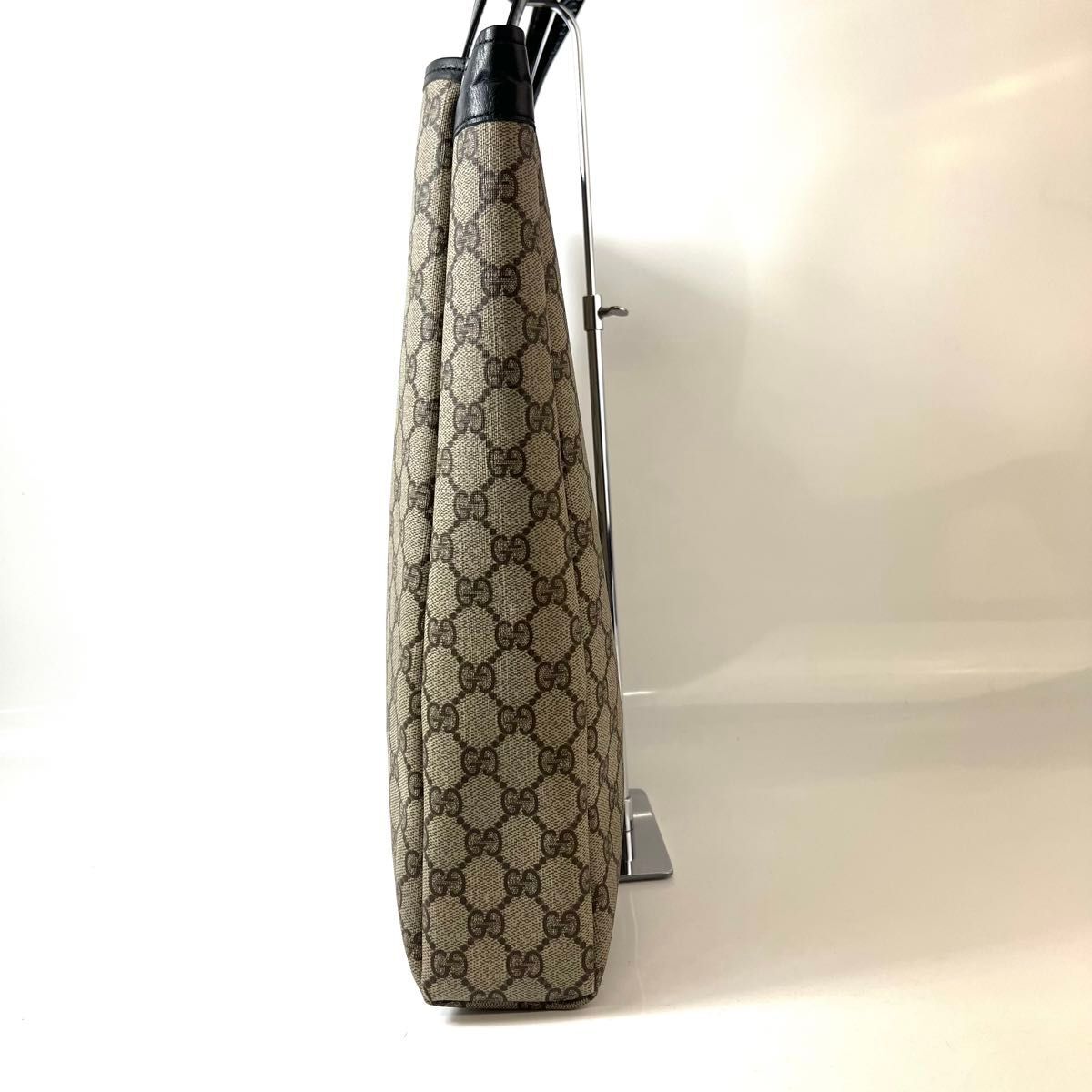 GUCCI グッチ　GGスプリーム　PVC ハンドバッグ　トートバッグ　ショルダーバッグ　レディース　ブランド　正規品　中古品_画像4