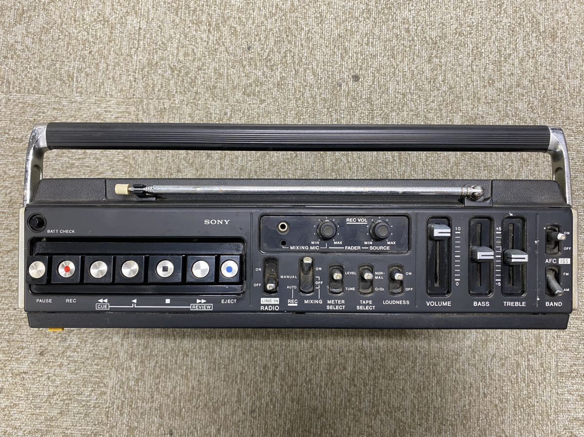 SONY CF-1980 FM/AMラジオカセットコーダー_画像2