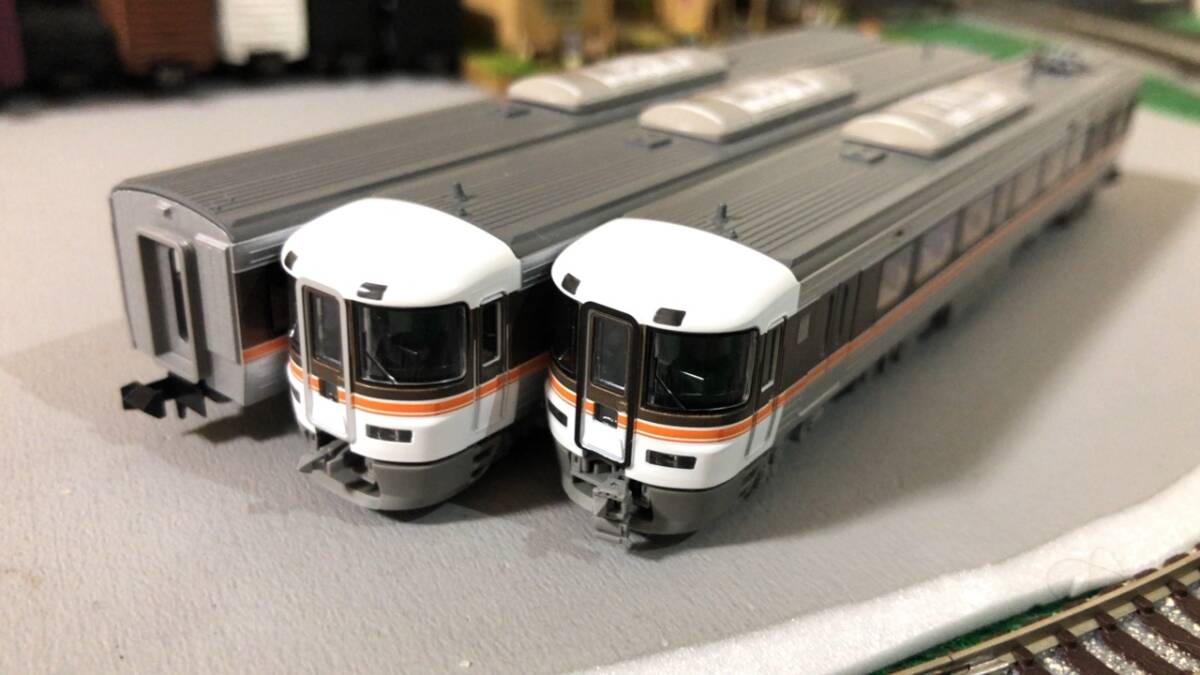 TOMIX 92071 JR東海 373系 特急電車 ３両基本セット 付属品なし 破損あり欠品あり ケースなしの画像8