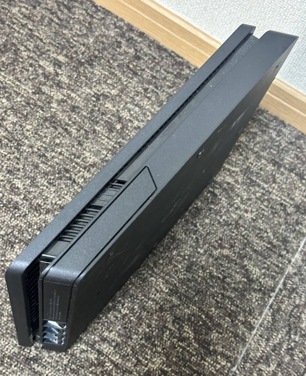 1スタート動作確認済み SONY PlayStation 4 ブラック CUH-2000A 500GB 本体のみ FW9.00以下_画像5