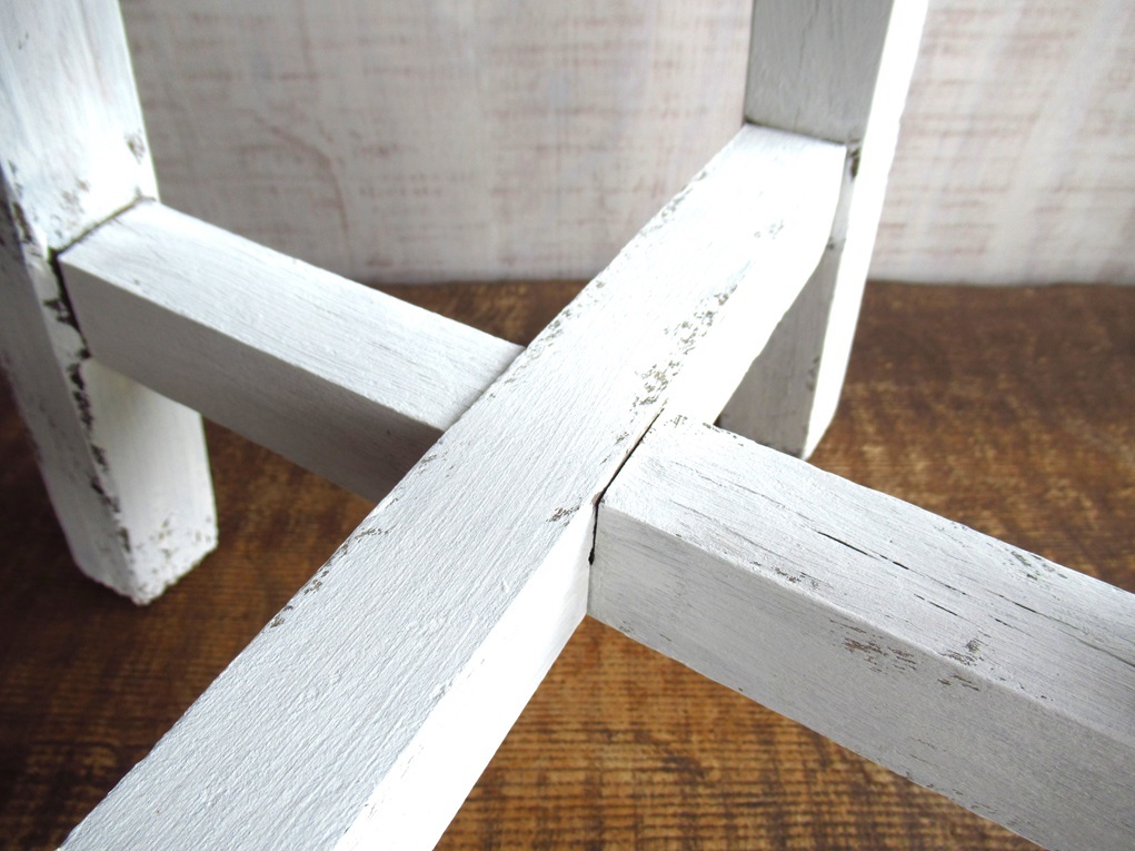 A719　木製　丸椅子　昭和レトロ　古道具_画像5