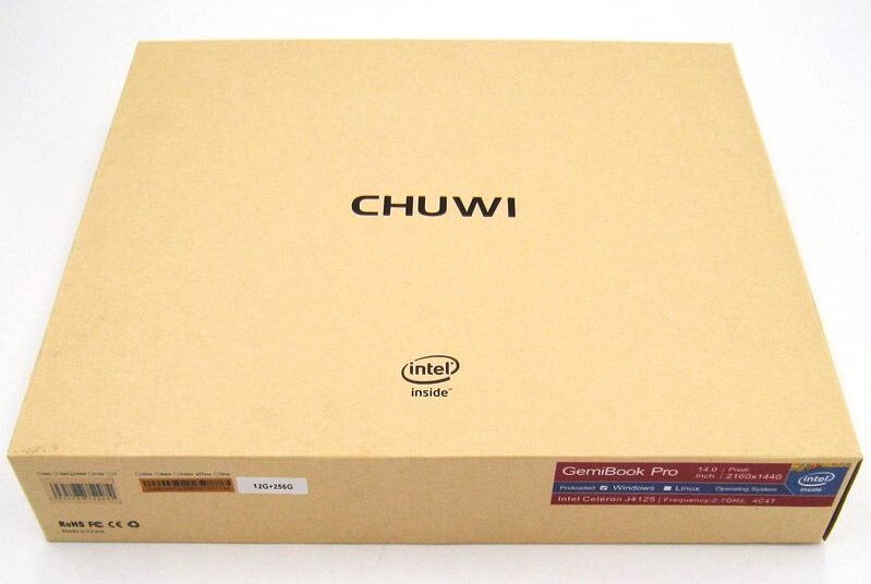【新品/未使用】薄型 14型 CHUWI Gemi Book Pro (CeleronJ4125+SSD256GB+RAM12GB+2K液晶搭載)★Win10 Home★Webカメラ USB-C WiFi-6_画像8