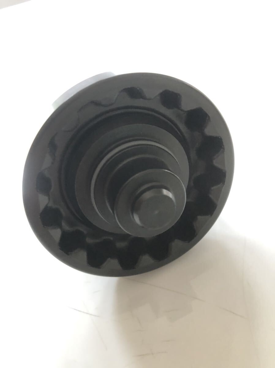  new goods unused! genuine products!PORSCHE Porsche center lock nut socket socket 9P1.012.218.A immediate payment 911 992 GT3 991 Cayman Panamera 