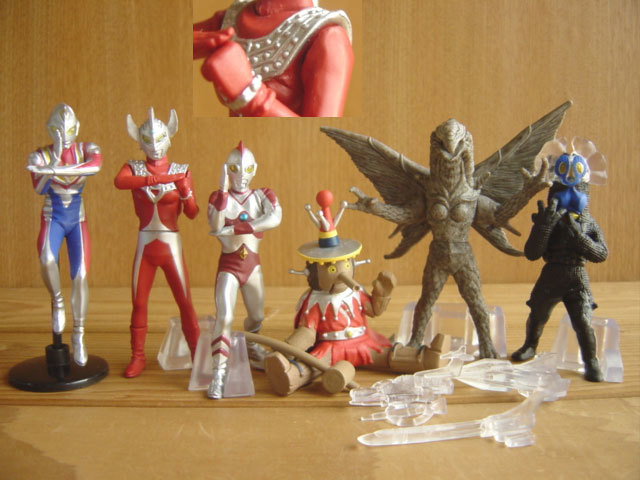 #Des23FzH.G.C.O.R.E. Ultraman 02 все 6 вид .... love делать синий звезда *BANDAI Bandai *200 иен =002646_c