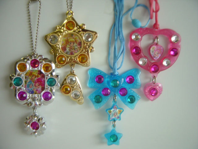 #Ghj10Dz Heart catch Precure Kirakira deco la Forte all 6 kind *BANDAI Bandai *200 jpy =008372_c