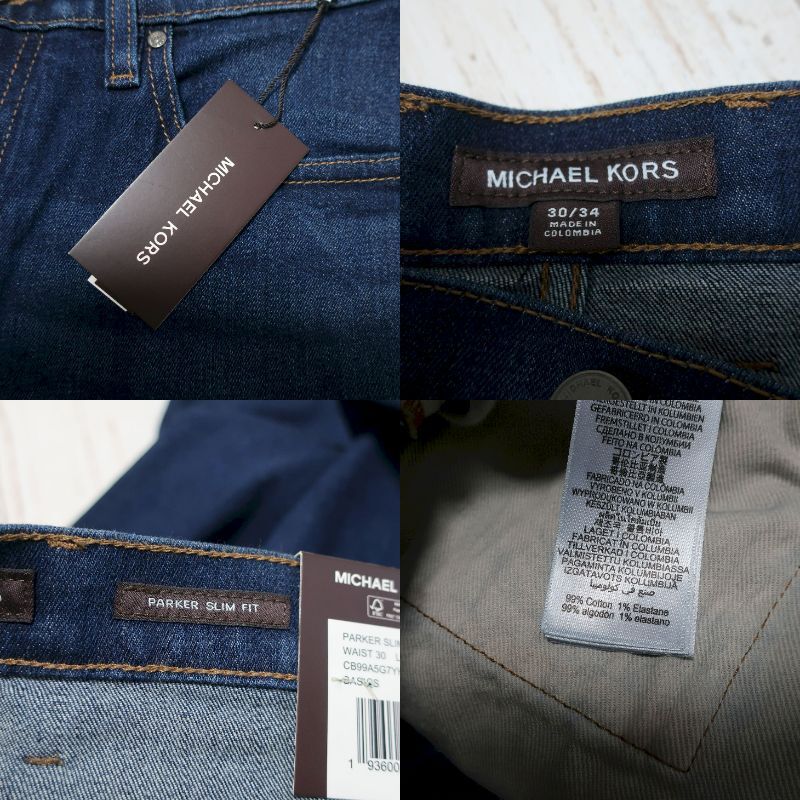 新品 MICHAEL KORS マイケルコース ストレッチ 美脚 スリム 細身 新品 MICHAEL KORS マイケルコース ストレッチ 美脚 スリム 細身