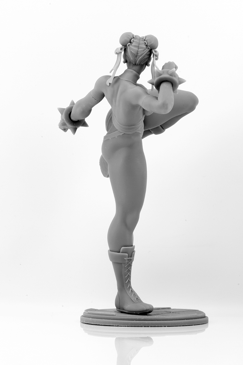 [ photographing for sample ] 1/9 height 19cm Street Fighter Street Fighter spring beauty tune * Lee Chun Li figure resin kit Type 02