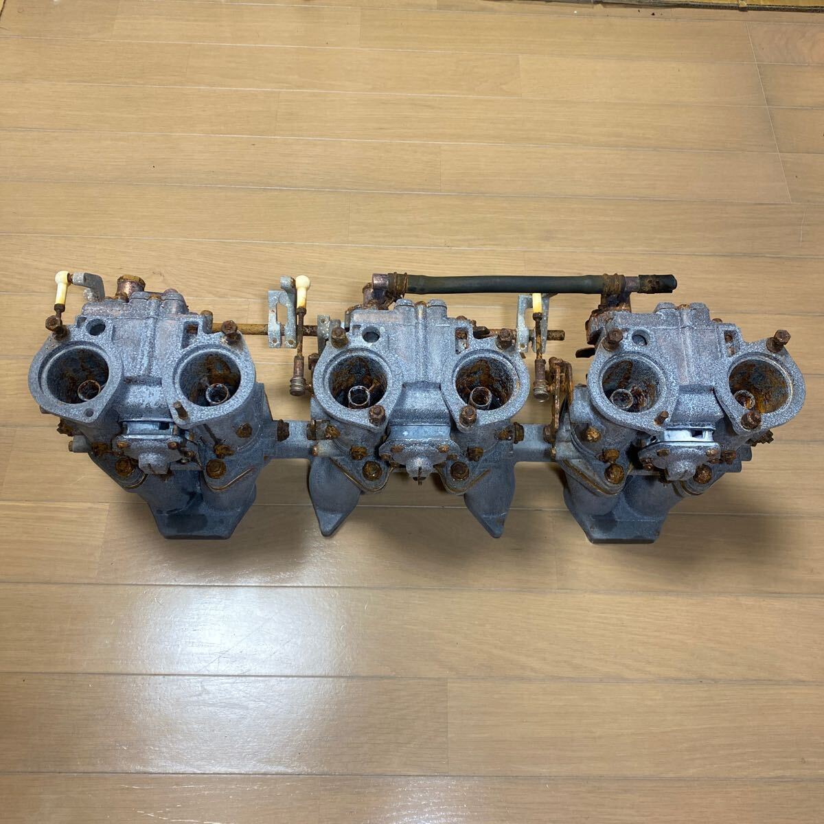 L6 Solex S type 40 adherence junk ( search L20 L24 L26 L28 S30Z GC10 GC110 GC210 Hakosuka Ken&Mary Japan Solex carburetor )