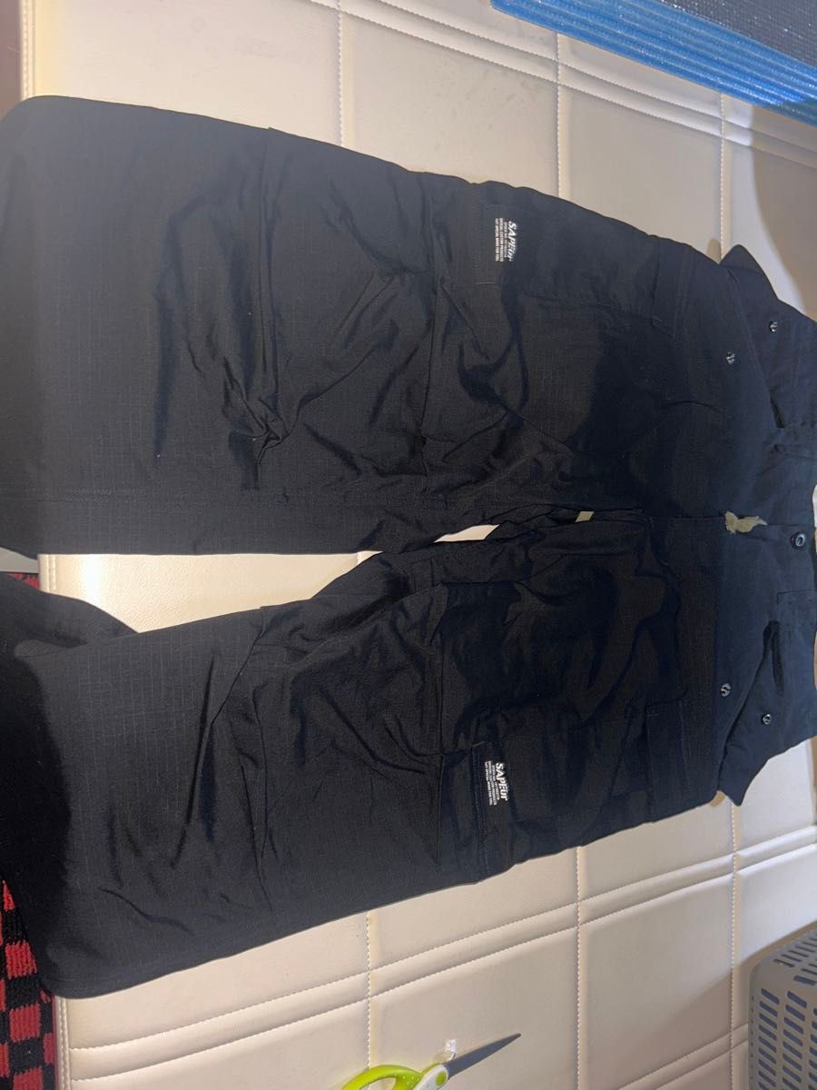 SAPEur サプール カーゴパンツ M-65 CARGO PANTS ブラック L SAPEur サプール カーゴパンツ M-65 CARGO PANTS ブラック L
