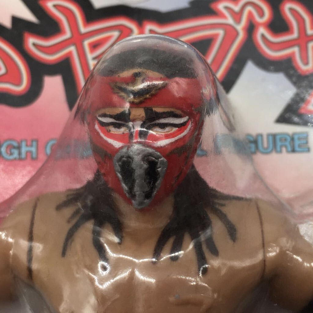  unopened rare rare Hayabusa FMW red costume real figure Professional Wrestling figure Cara Pro Dream z* cam *tu Roo 