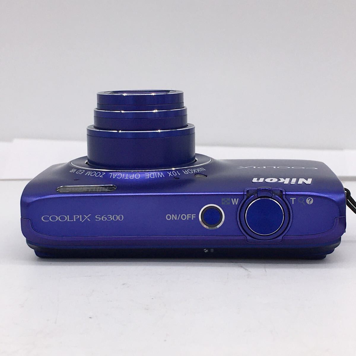 Nikon COOLPIX S6300 ニコン クールピクス ブルー デジタル カメラ デジカメ バッテリー付属 動作確認済の画像3