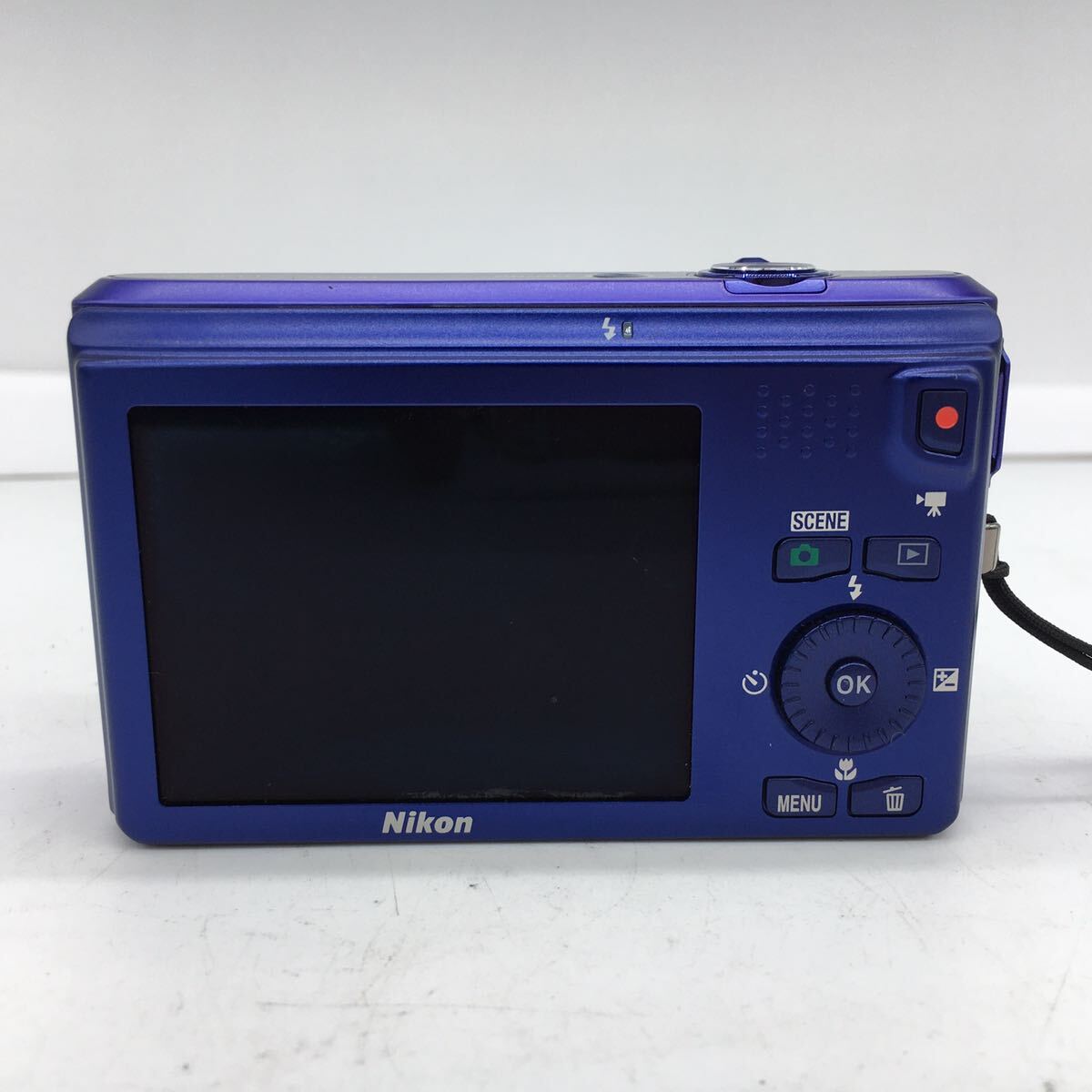 Nikon COOLPIX S6300 ニコン クールピクス ブルー デジタル カメラ デジカメ バッテリー付属 動作確認済の画像5