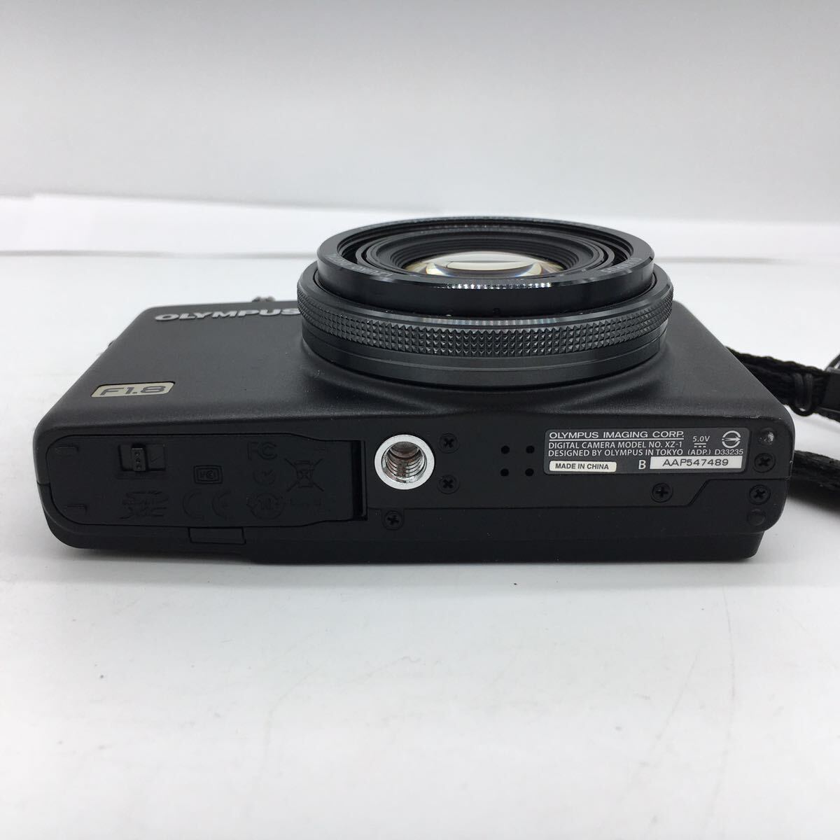 OLYMPUS オリンパス XZ-1 ブラック 1000万画素 i.ZUIKO DIGITAL 大口径F1.8 レンズ デジタル カメラ 充電器・バッテリー付属 動作確認済の画像8