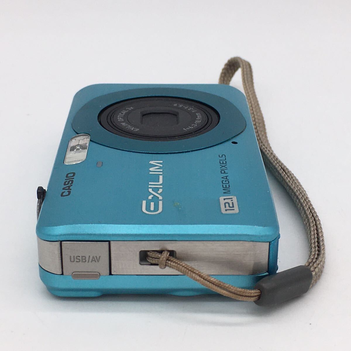 CASIO カシオ EXILIM EX-90 ブルー コンパクト デジタル カメラ バッテリー付属 動作確認済_画像6
