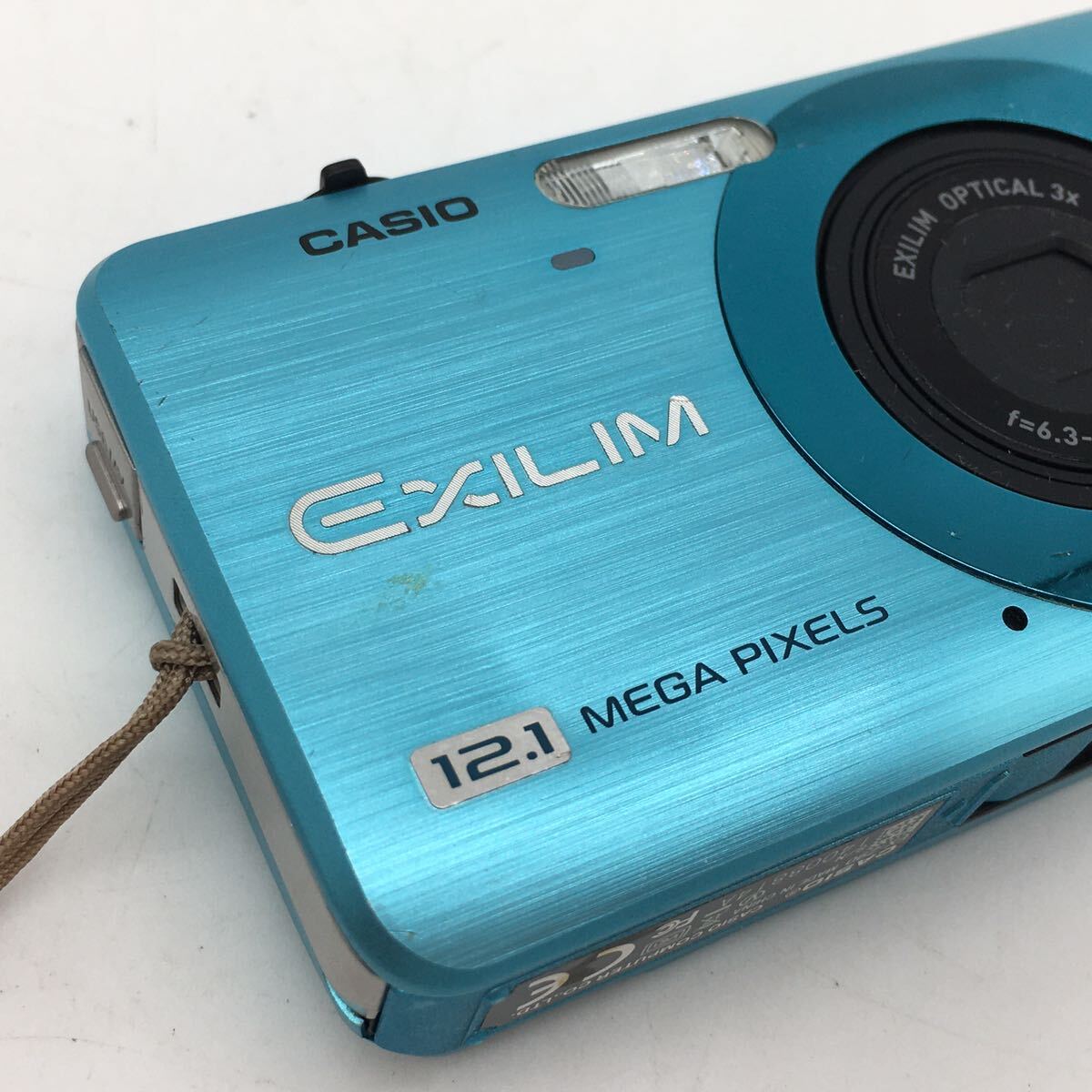 CASIO カシオ EXILIM EX-90 ブルー コンパクト デジタル カメラ バッテリー付属 動作確認済_画像7