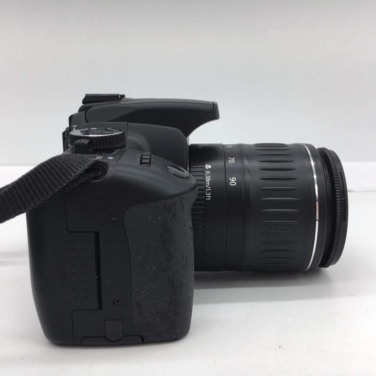 Canon キャノン EOS Kiss Digital X ブラック ボディ+ EF 28-90mm 1:4-5.6Ⅲ レンズ デジタル 一眼 カメラ バッテリー付属 動作確認済_画像4