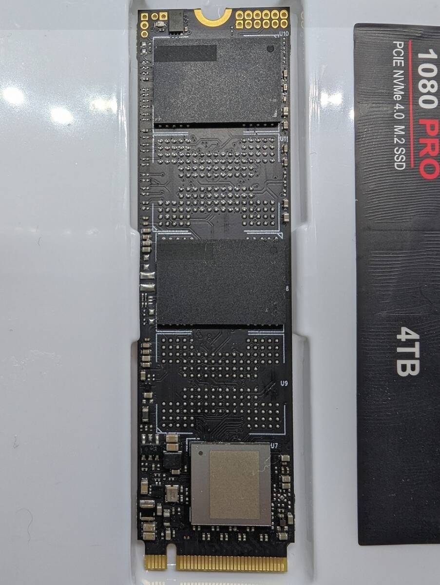 V-NAND SSD 1080 PRO PCIE NVMe 4.0 M.2 4TB ジャンクの画像2