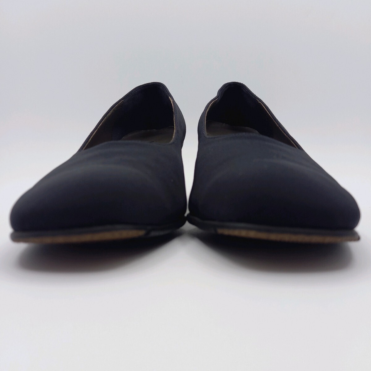 【極美品】SILVIA　シルビア工房 ロイヤルパンプス　パンプス　ヒール日本製　黒　ブラック 24.5cm 24.5センチ ブラック 靴_画像5