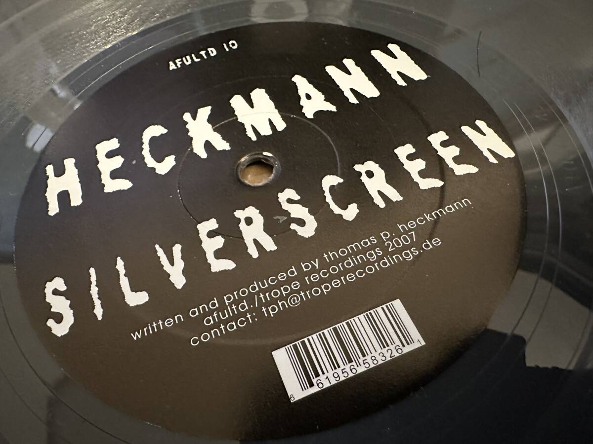 12”★Heckmann / Silverscreen / ミニマル！の画像1