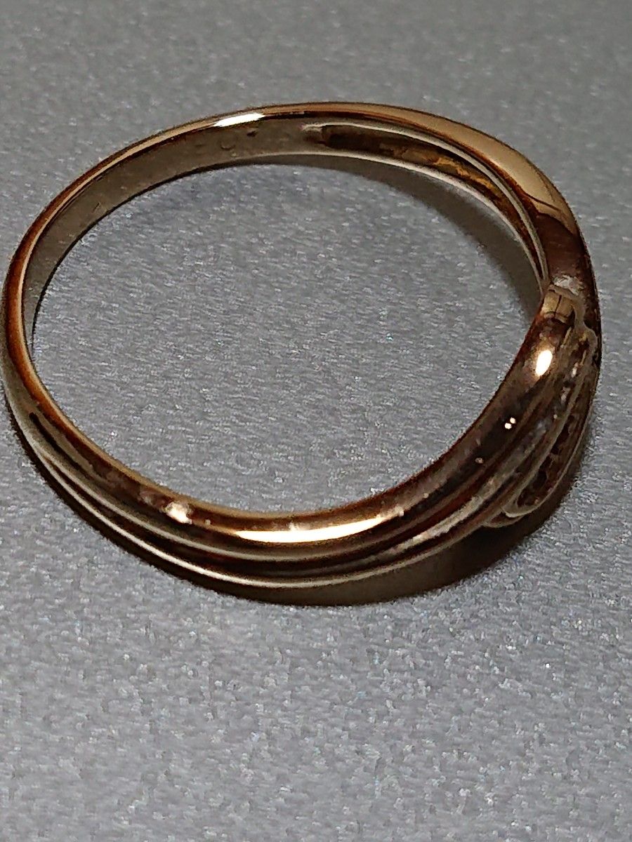 k18  ゴールドダイヤリング 指輪