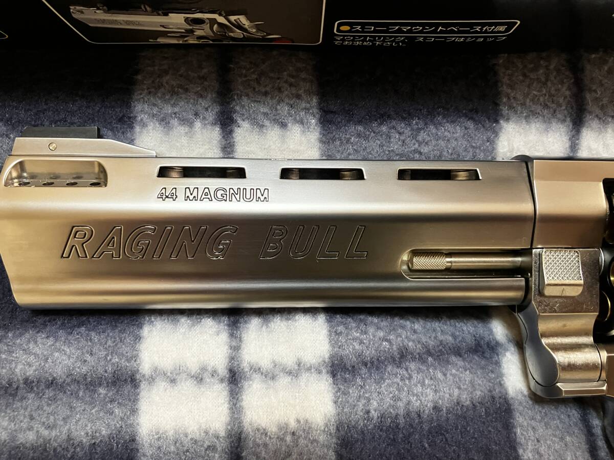 ◆美品 マルシン 競技専用エアソフトガン ８mmBB GAS TYPE TAURUS RAGING BULL 44MAGNUM "MAXI" 6.5inch ガスガンの画像7