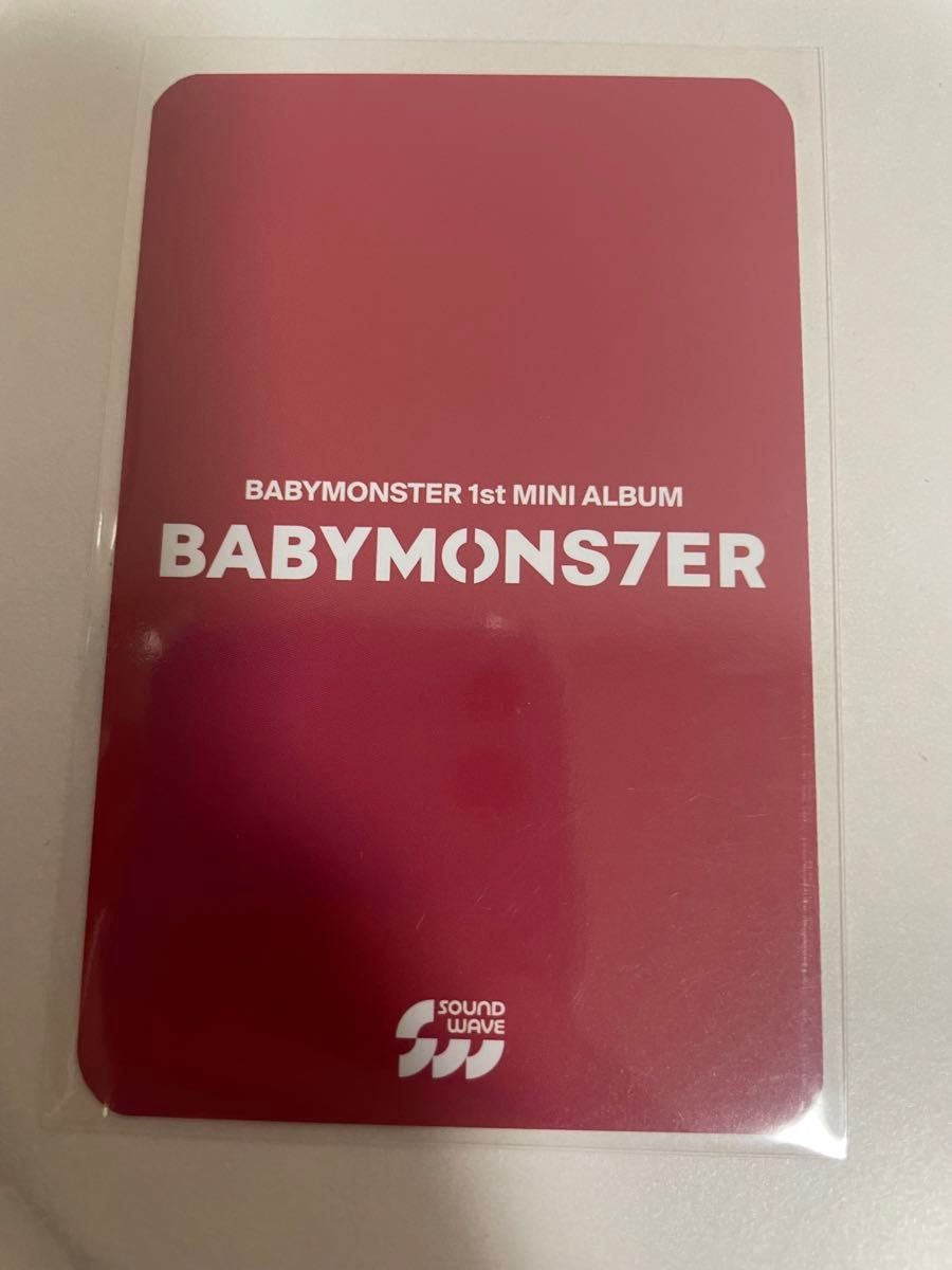 BABYMONSTER soundwave ラキドロ トレカ ラミ ベビモン ベビー BABYMONSTER soundwave ラキドロ トレカ ラミ ベビモン ベビー