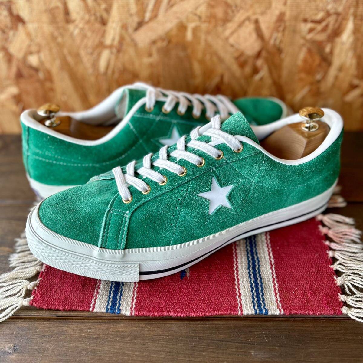 売り切り1円スタート【美品】日本製 ワンスタースエード ONE STAR SUEDE US10.5 made in japanの画像2