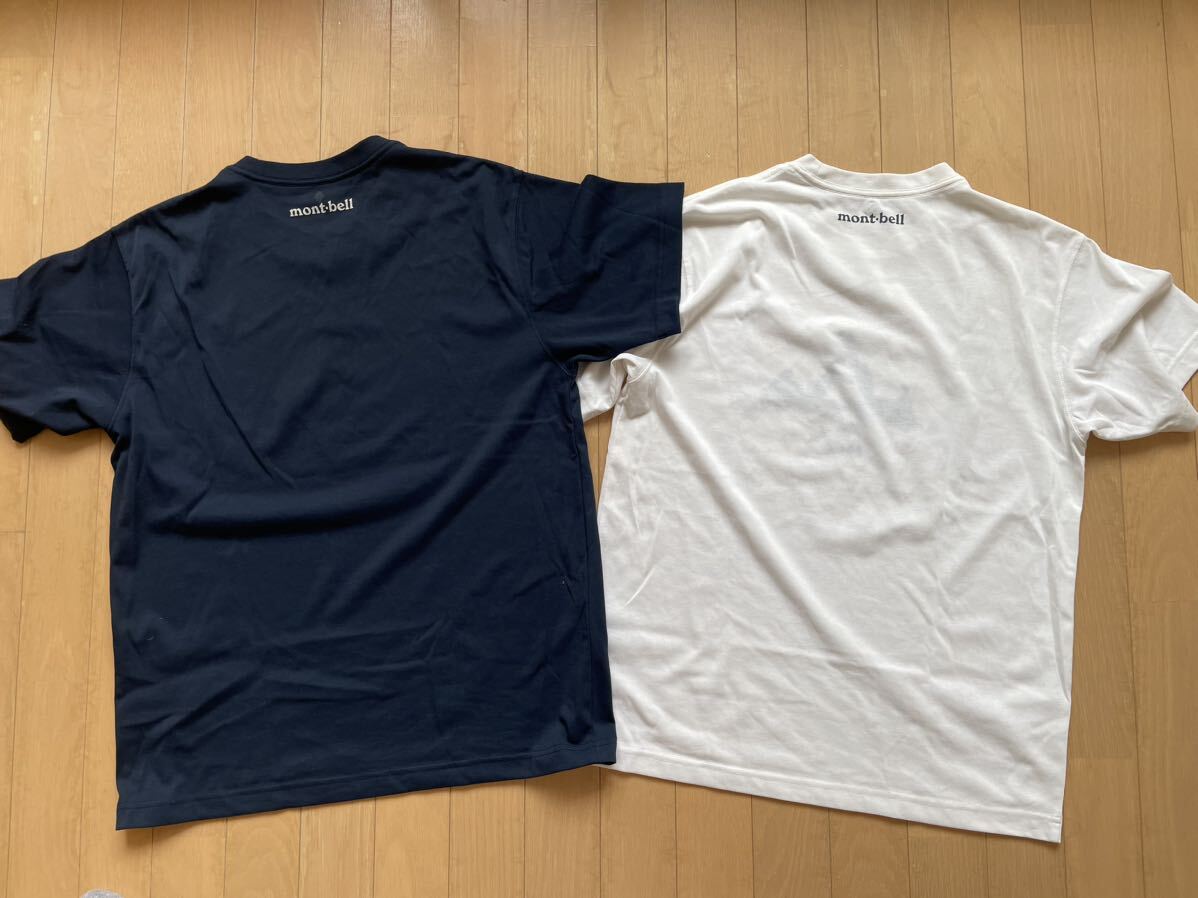 mont-bell モンベル　ウィックロン　Tシャツ　山　岳人(LとM)_画像2